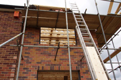 Mucking multiple storey extension quotes